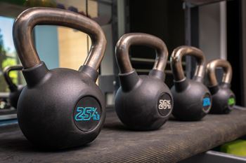 Fully equipped indoor fitness facility
